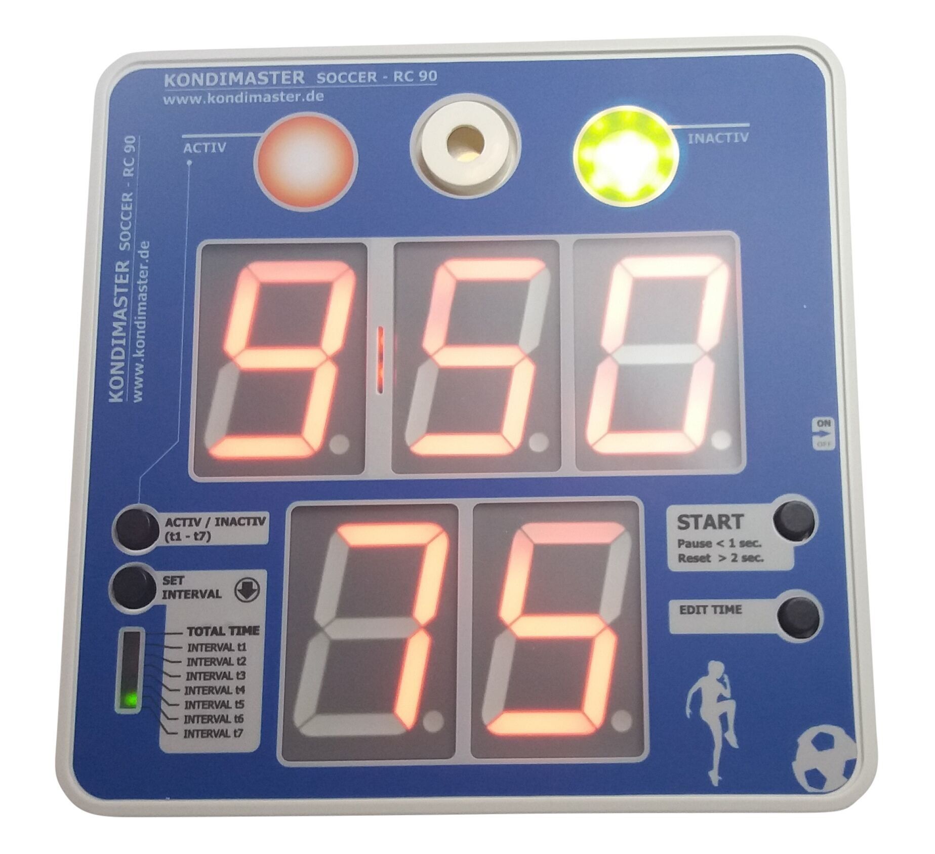 KondiMaster RC90 – Der ideale Timer für jedes Training