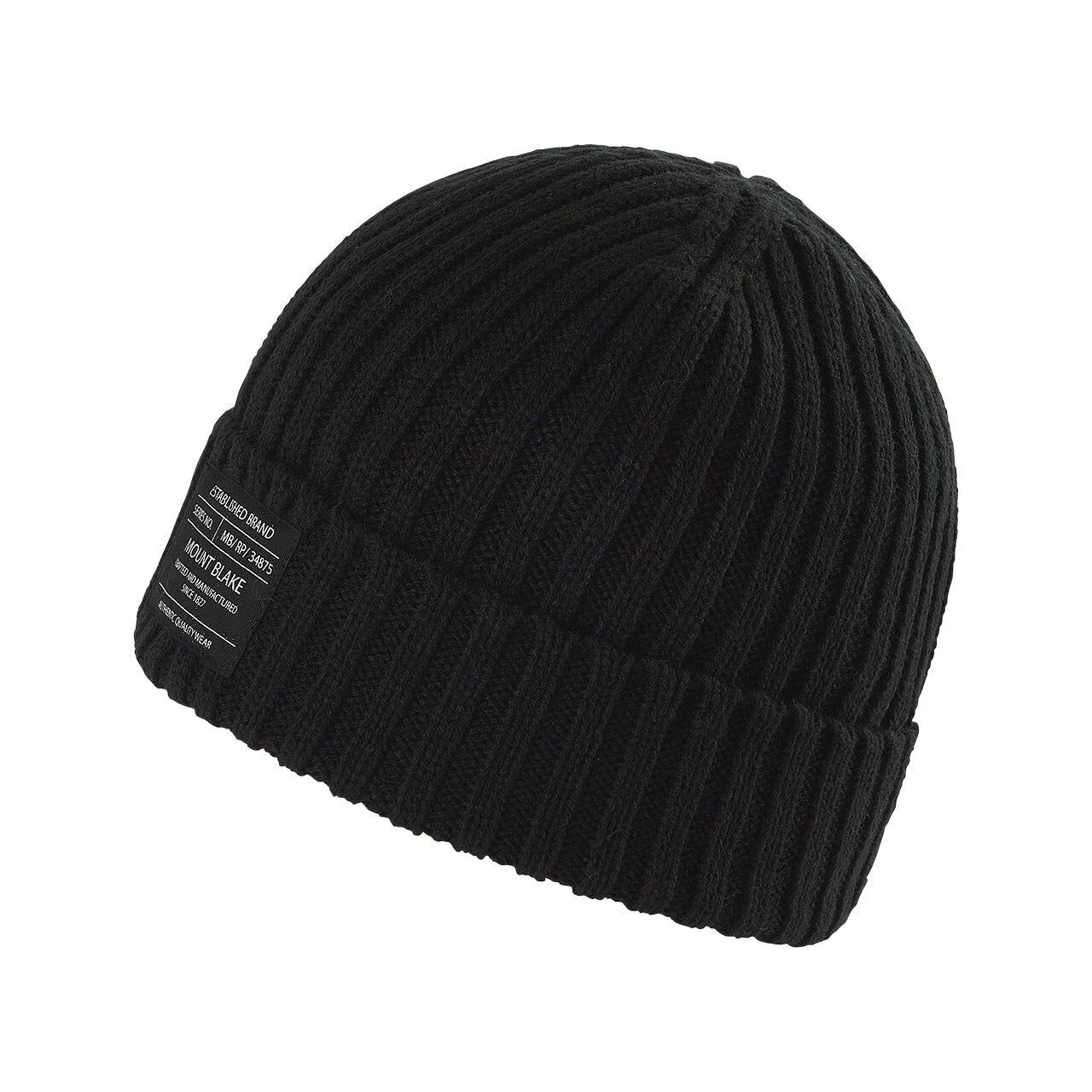 Lässige Herren Strickmütze mit NF Label