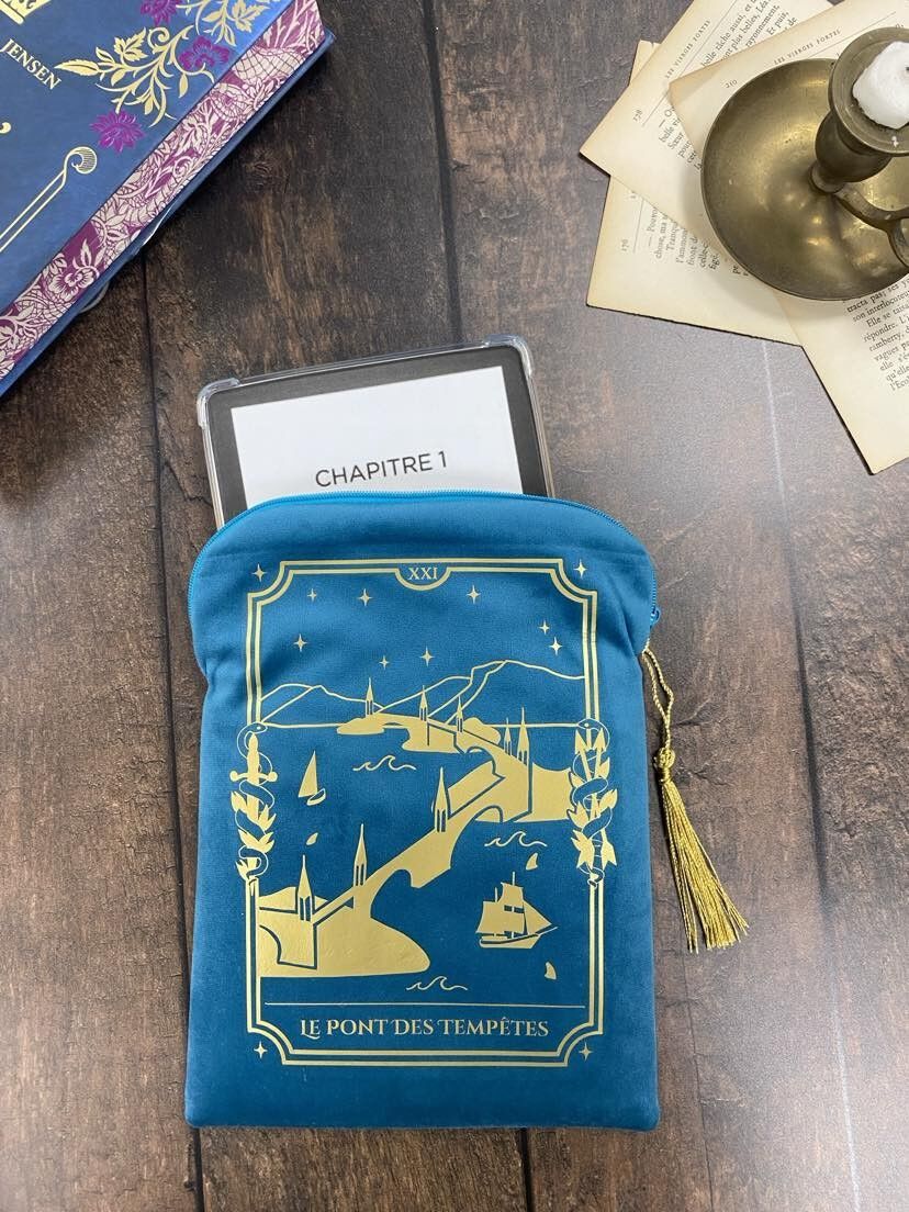 Edición limitada - "El puente de las tormentas" - Funda de bolsillo/lector electrónico