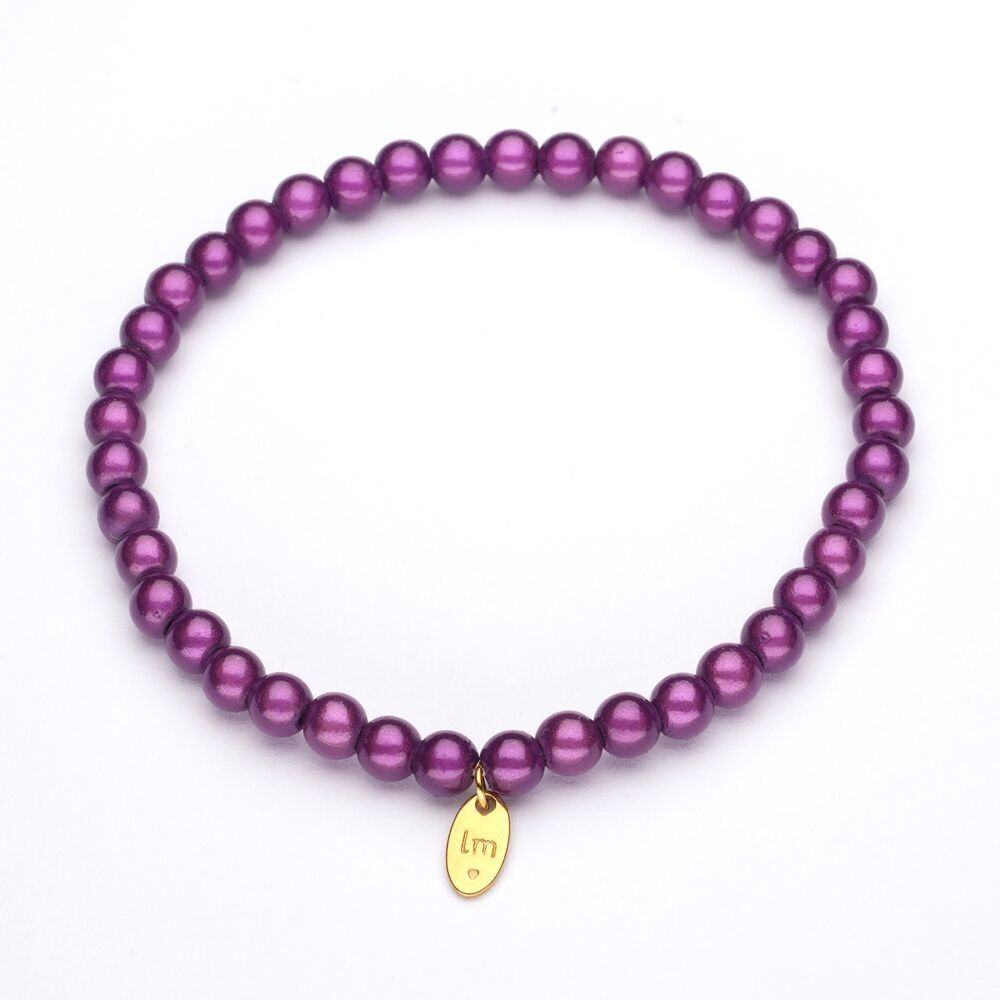 Bracciale LizzyMae Viola 5mm