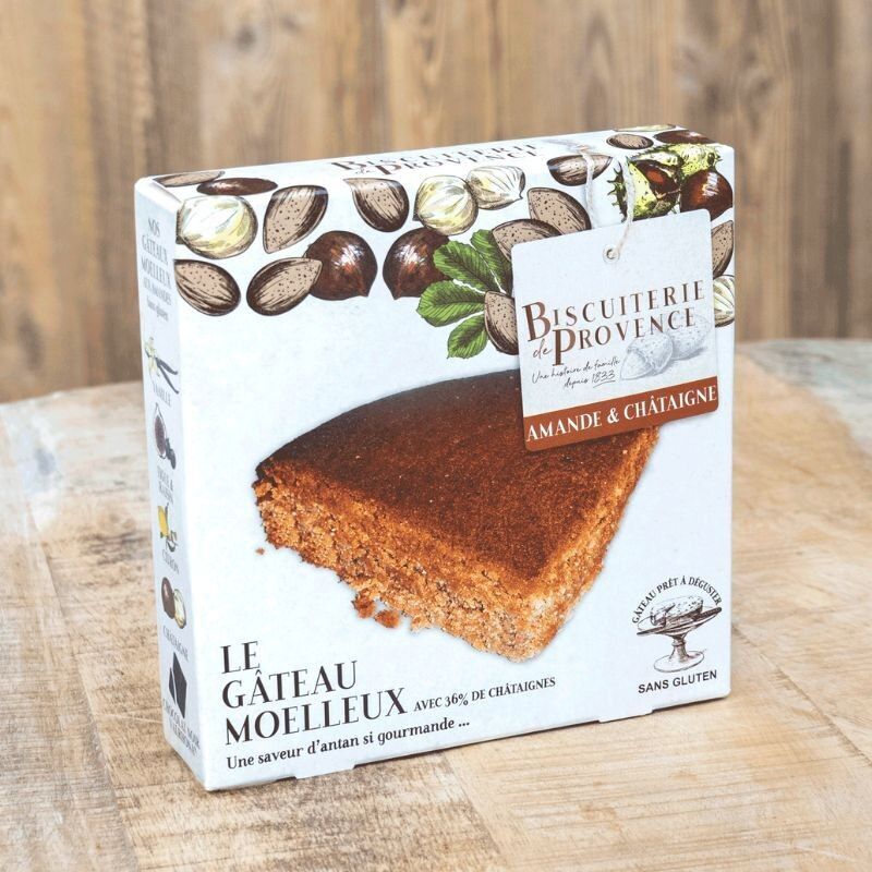 Soffice torta di mandorle e castagne SENZA GLUTINE