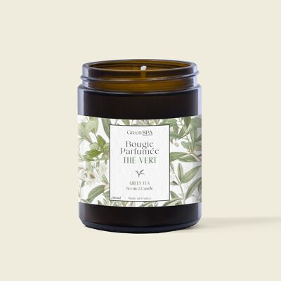 Candela profumata al tè verde