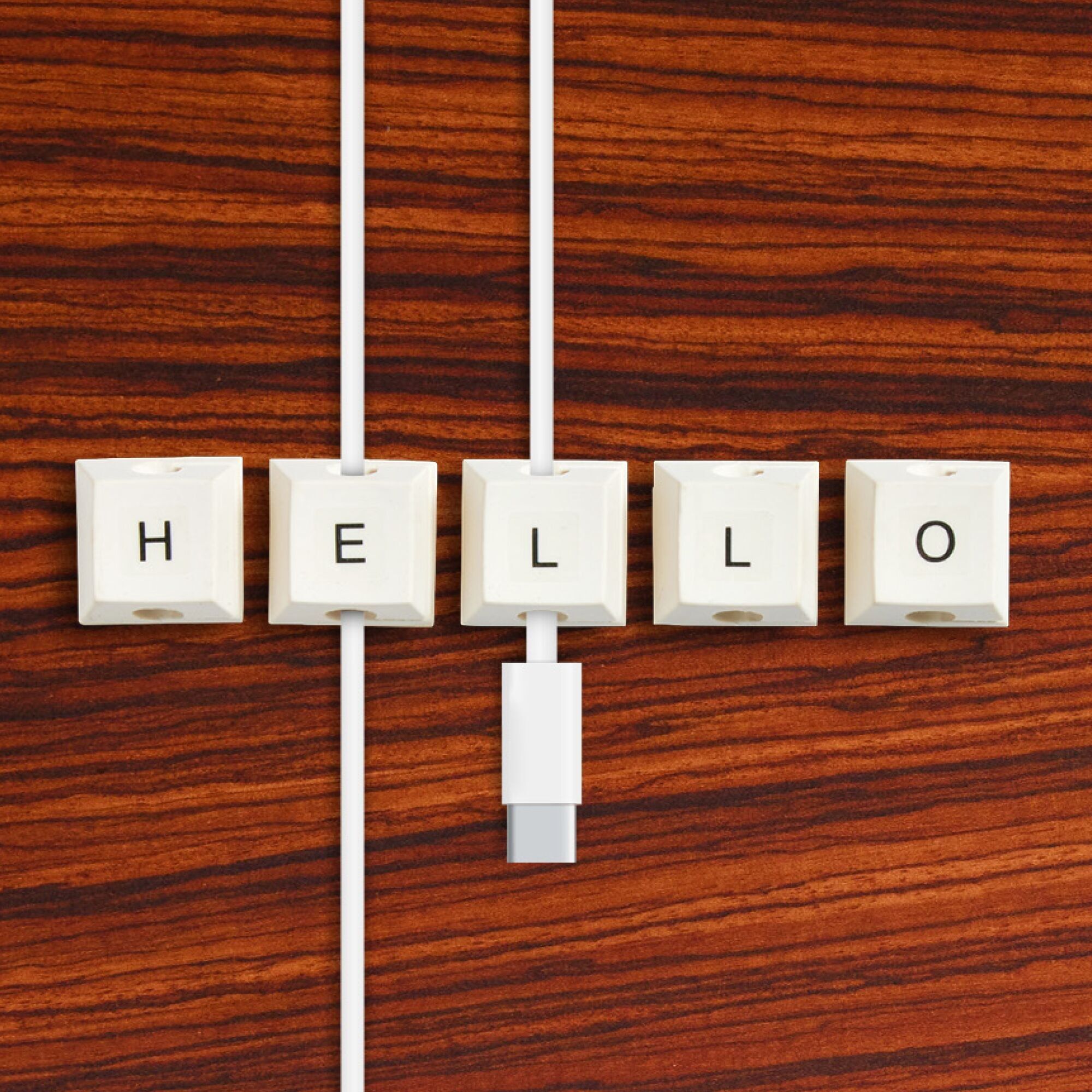 Gestore cavi per tasti