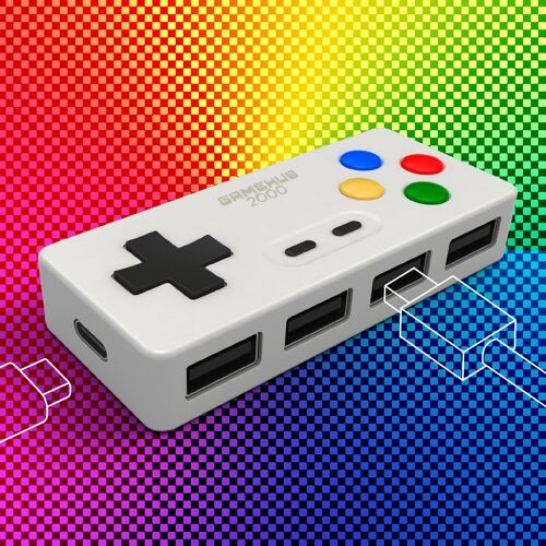 Gamehub 2000 -4 Port USB Hub