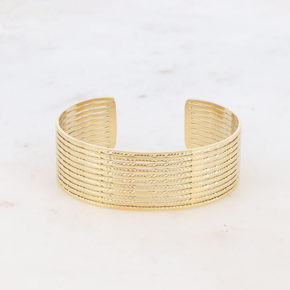 Polsino Sita - motivo a punta e traforato