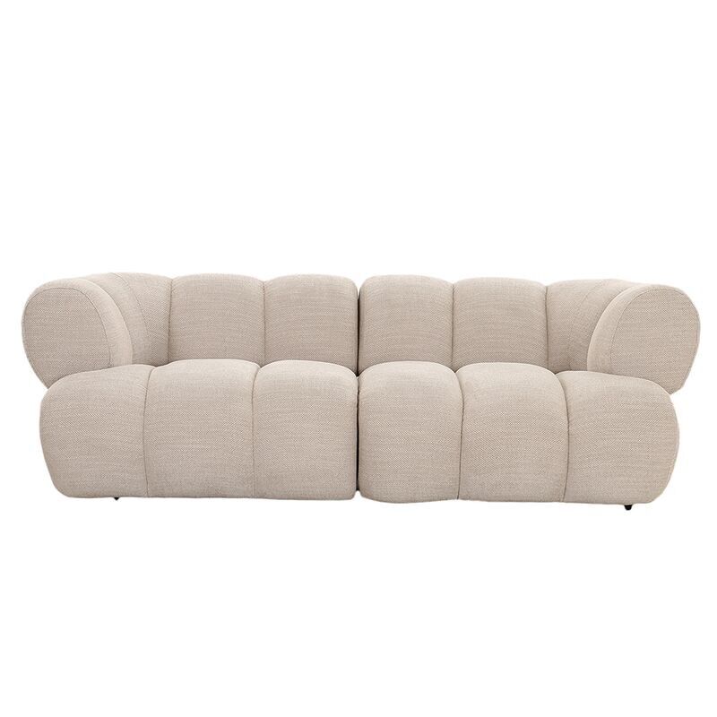Sofa New York 2.5-seater Beige - by Pole to Pole