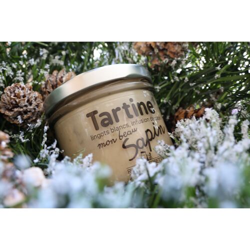 Sauce/Tartinable apéro/apéritif végétarien│ Mon Beau sapin ▸ Haricot lingot blanc et infusion de Cônes de sapin