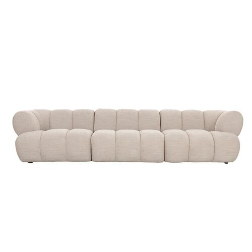 Sofa New York 4-seater Beige - by Pole to Pole