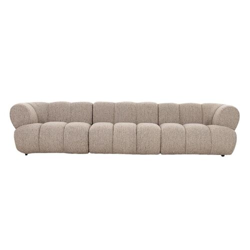 Sofa New York 4-seater Sand Boucle - by Pole to Pole