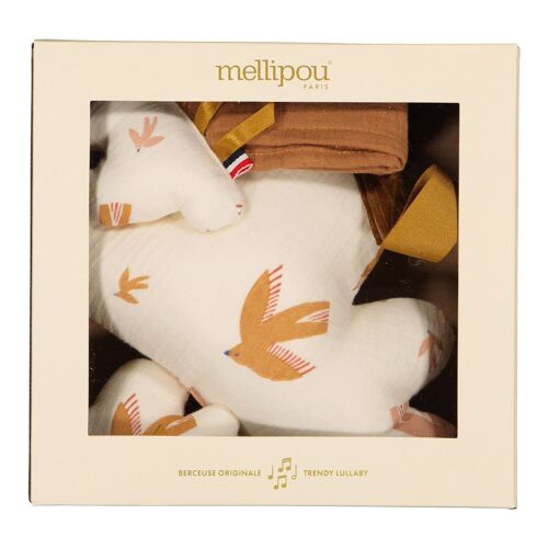 COFFRET NAISSANCE SWIFT -  Coussin musical + Doudou lange - HARRY POTTER