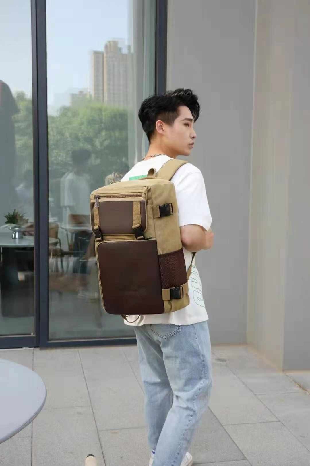 [ 3366 ] Zaino in tela / Sac Voyage