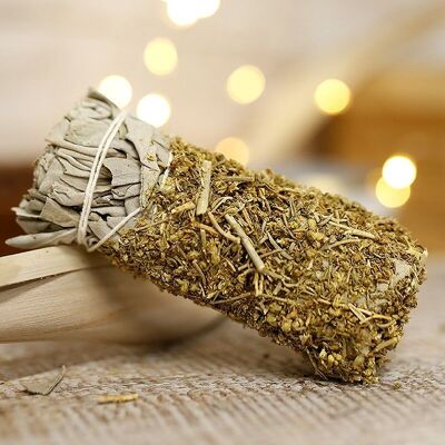 Rue dip 10 cm tied white sage