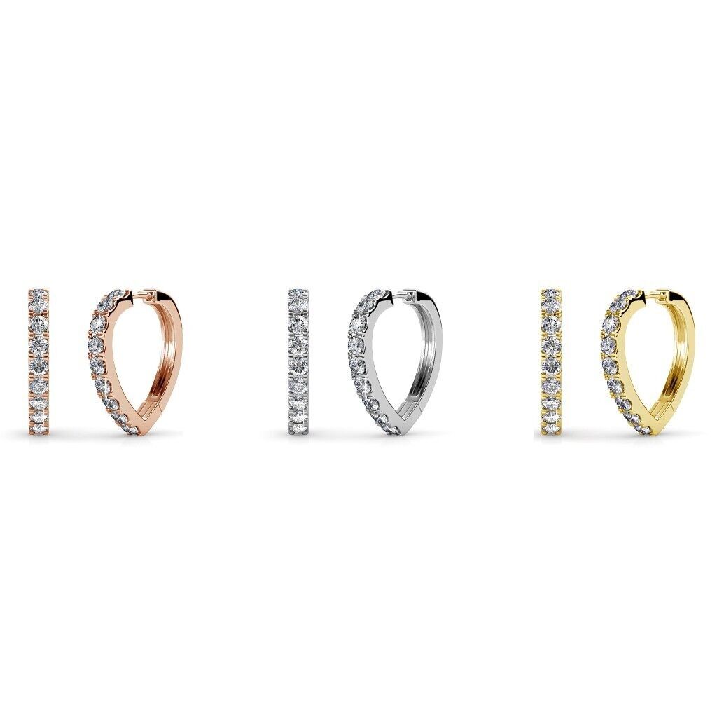 Orecchini cavaliere d'argento - Oro, oro rosa, argento e cristallo