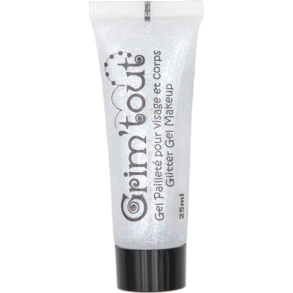 Glitter Gel for Party Makeup in 25 ml tube under Blister - Crystal