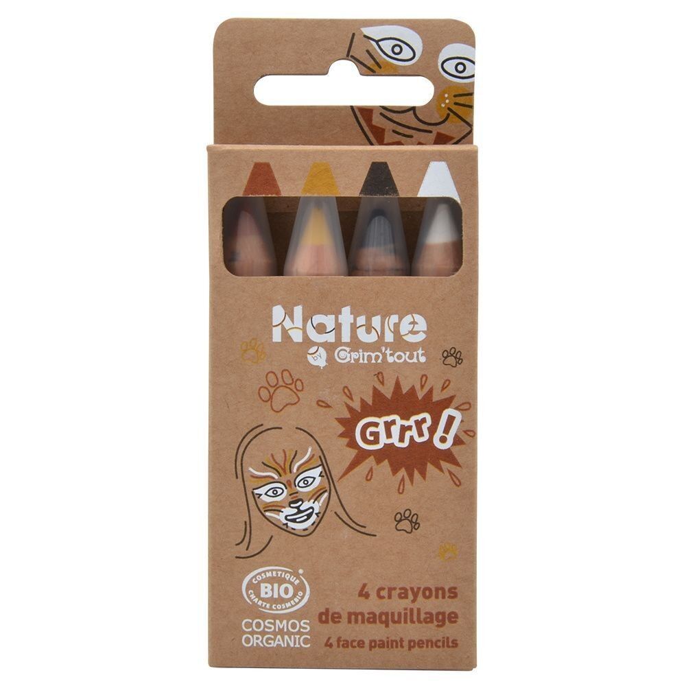 GRRR! - 4 crayons de maquillage - COSMOS ORGANIC