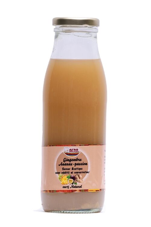 Jus de Gingembre-Ananas-Passion - 50cl