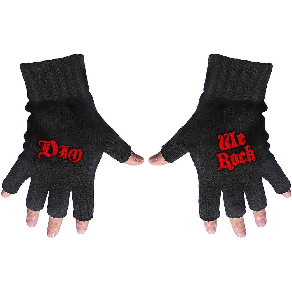 Fingerlose Handschuhe von Dio - We Rock