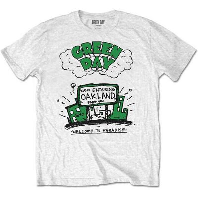 T-shirt pour enfants Green Day - Bienvenue au paradis