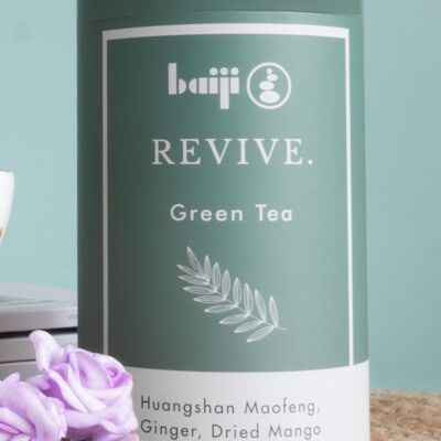 Green tea, ginger & mango (Loose leaf, 500g)