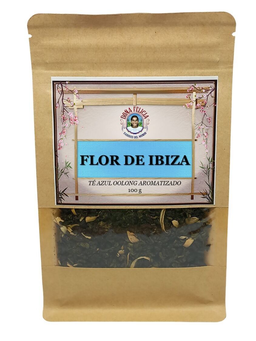 FLOR DE IBIZA - Thé Bleu Oolong Aromatisé