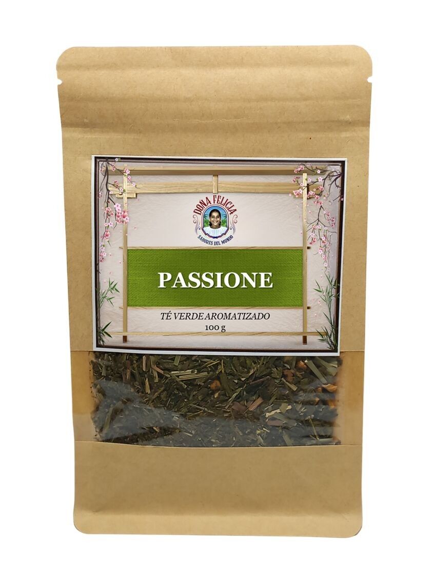 PASSIONE – Aromatisierter grüner Tee
