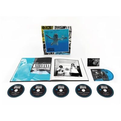 Caja de 6 CD de Nirvana: Nevermind (edición del 30.º aniversario) (edición limitada)