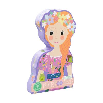45P6463 - Rompecabezas con forma de "princesa" de 40 piezas de cuento de hadas con caja con forma