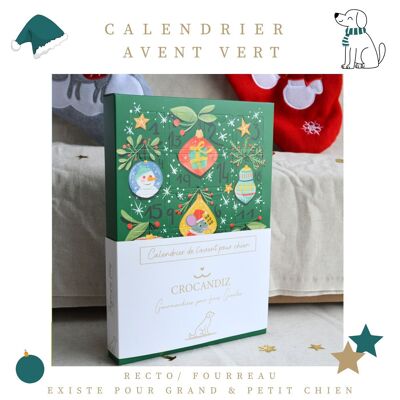 Calendrier Avent vert