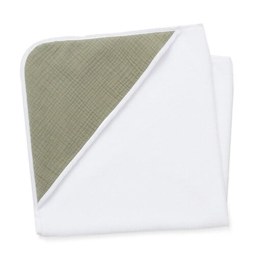 Cape de bain VERT SAUGE