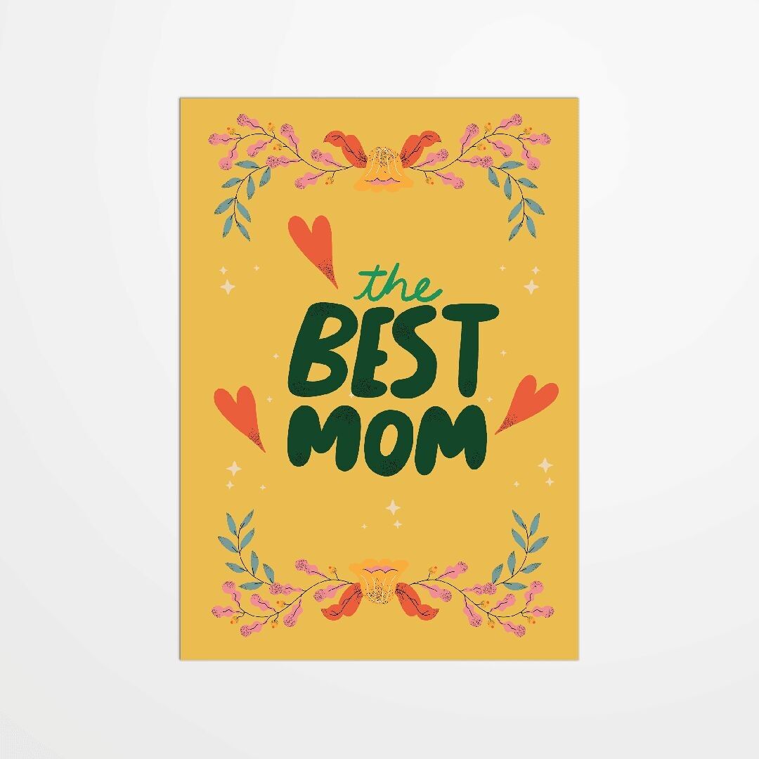 Postcard - Cité Candide - Best Mom