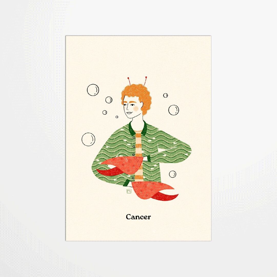 Cartolina - Marine Laurent - Cancro