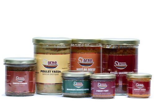 Pack Sauces Découverte - 7 Pieces - Format XL