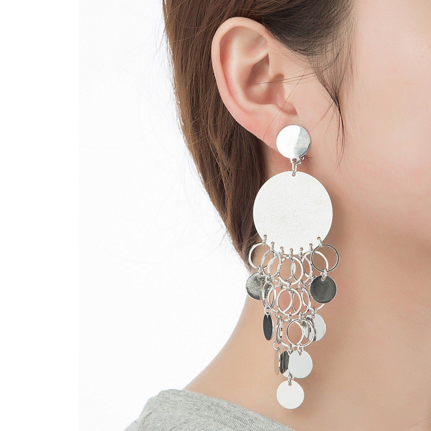 Orecchino a clip Halley