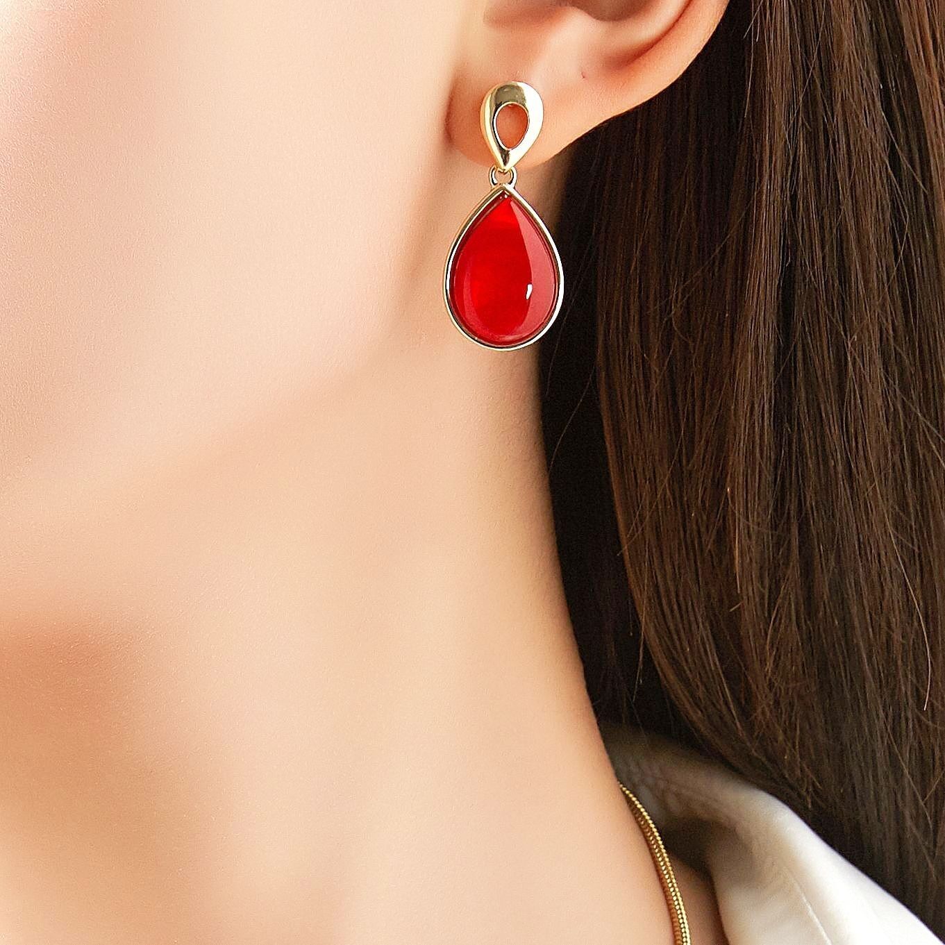 Orecchini a bottone Baptista