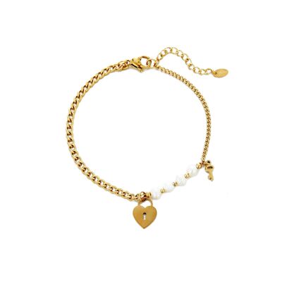 Urmila bracelet in stainless steel