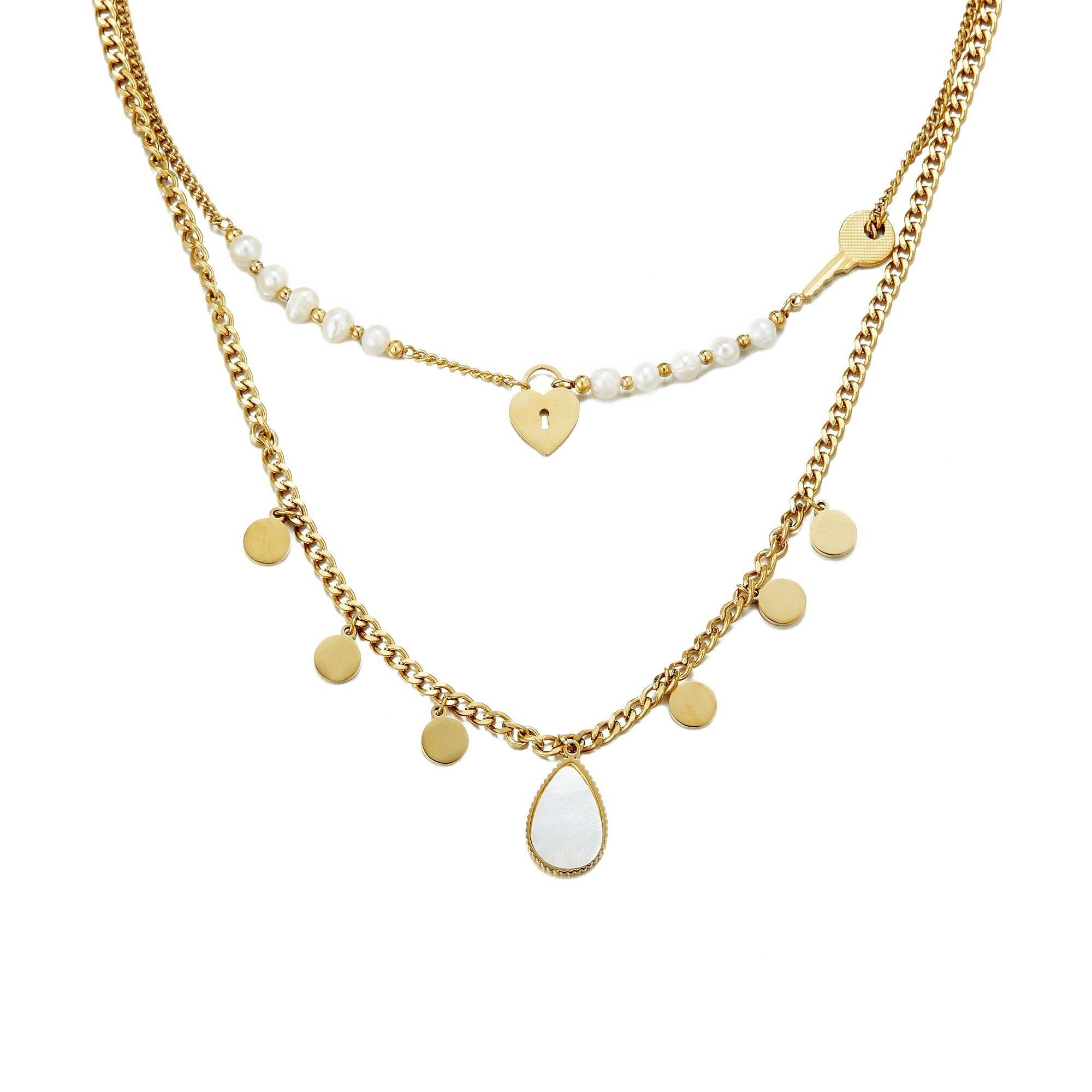 Collier Urmila en acier inoxydable