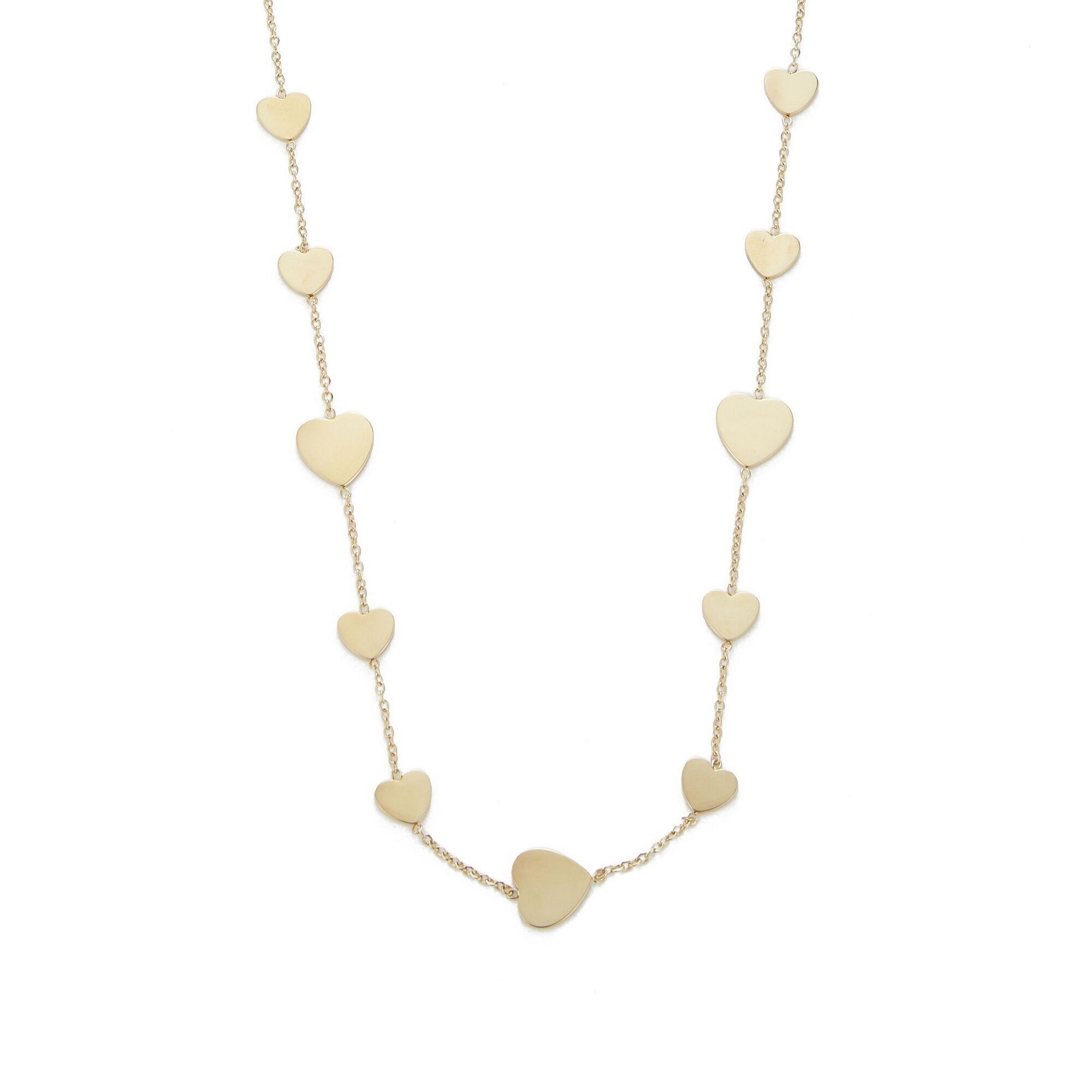 Ullastina long necklace in stainless steel