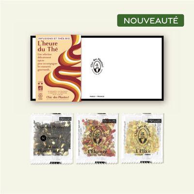 CAJA “TEA TIME” – SELECCIÓN DELICADAMENTE PICANTES PARA MOMENTOS GOURMET (24 BOLSAS)