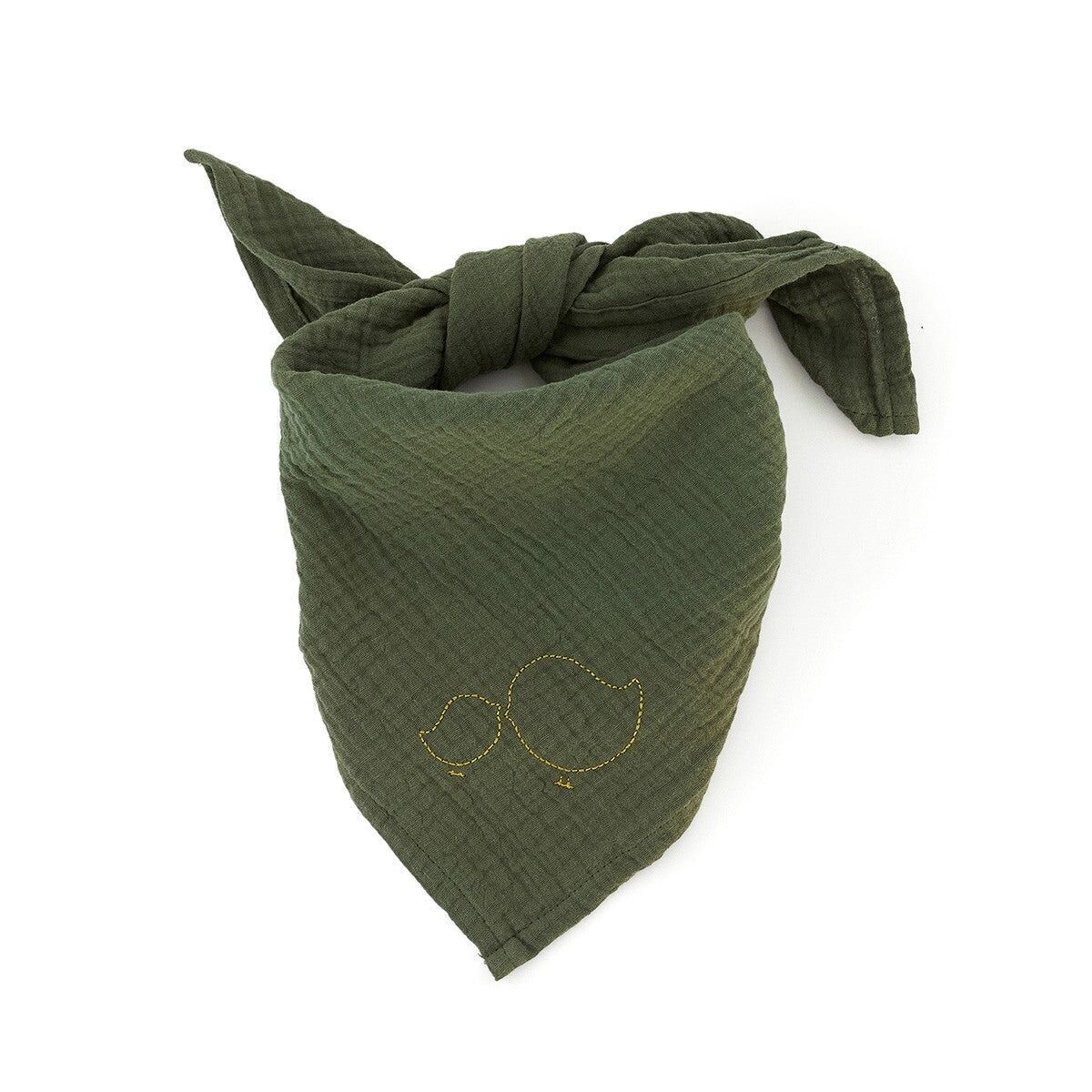 Fascia neonato in garza di cotone FOUGERE