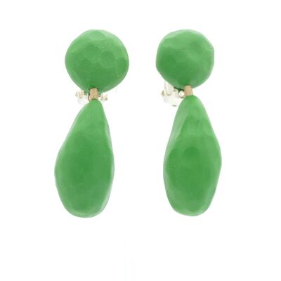Clip per orecchie Manu verde