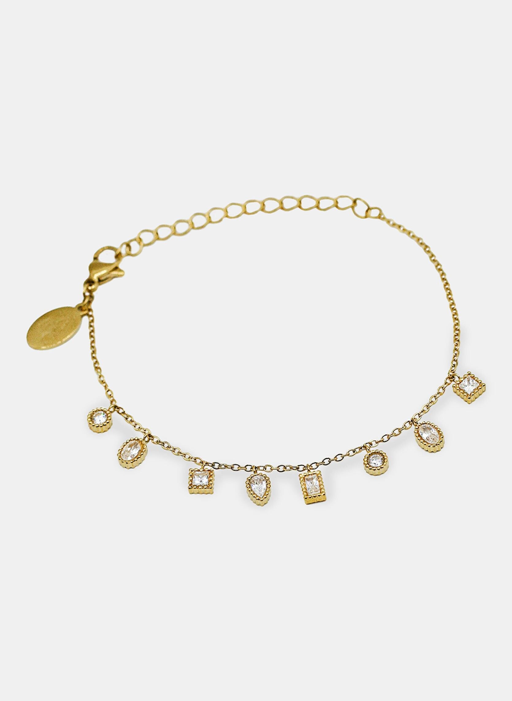 Bracciale a catena stellata Isha