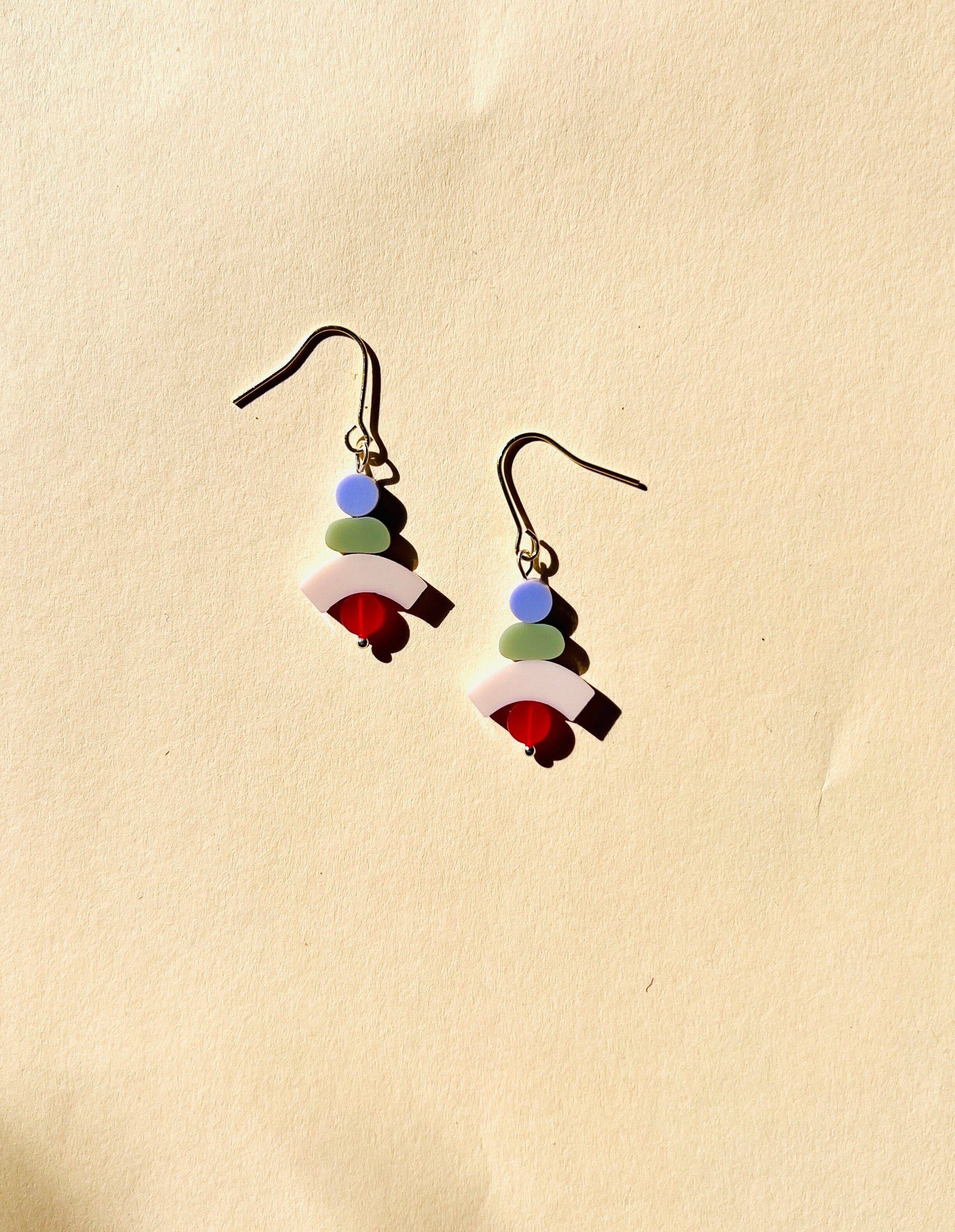 Orecchini in oro pieno di Cairns Design 4