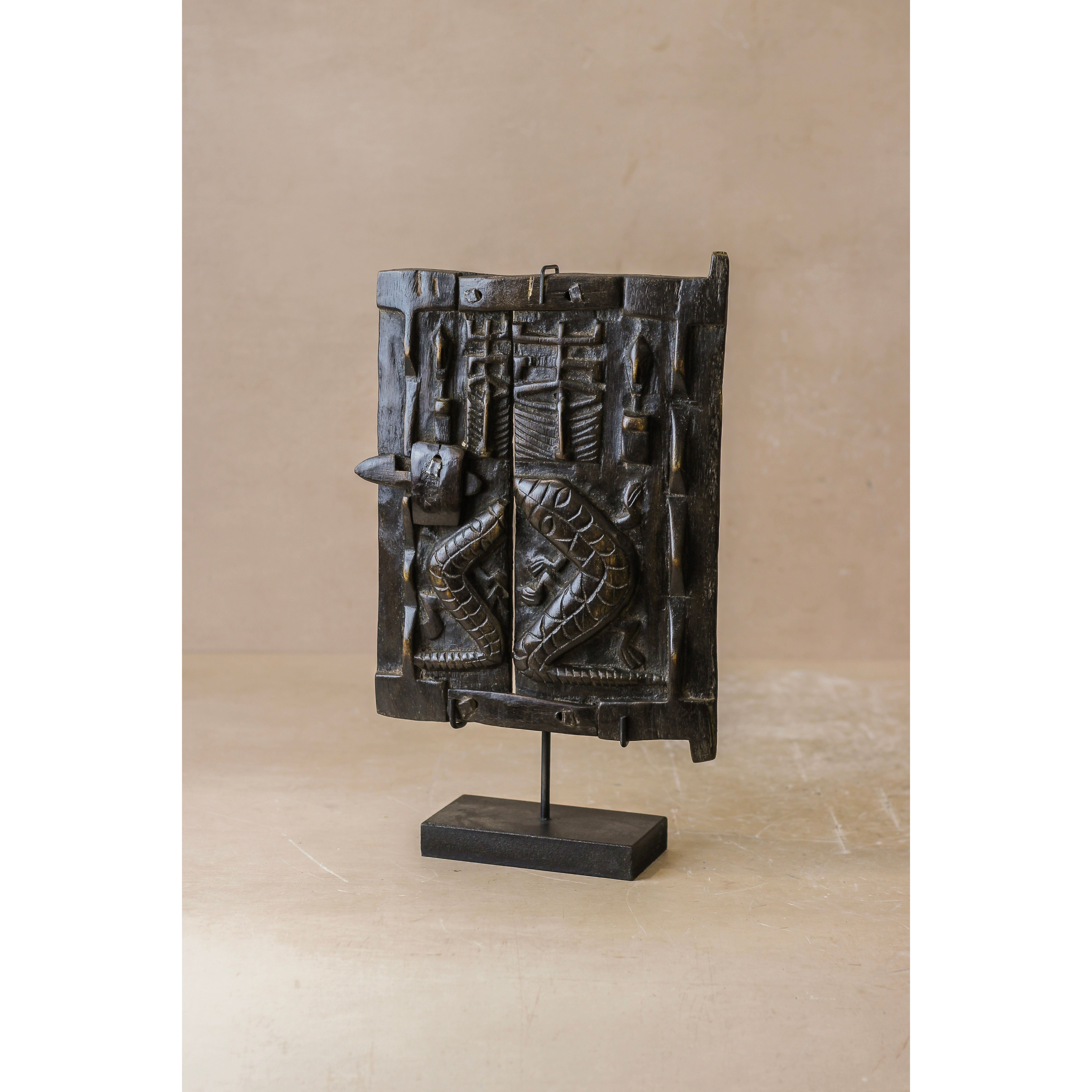 Tür des Dogon-Kornspeichers - 12.4