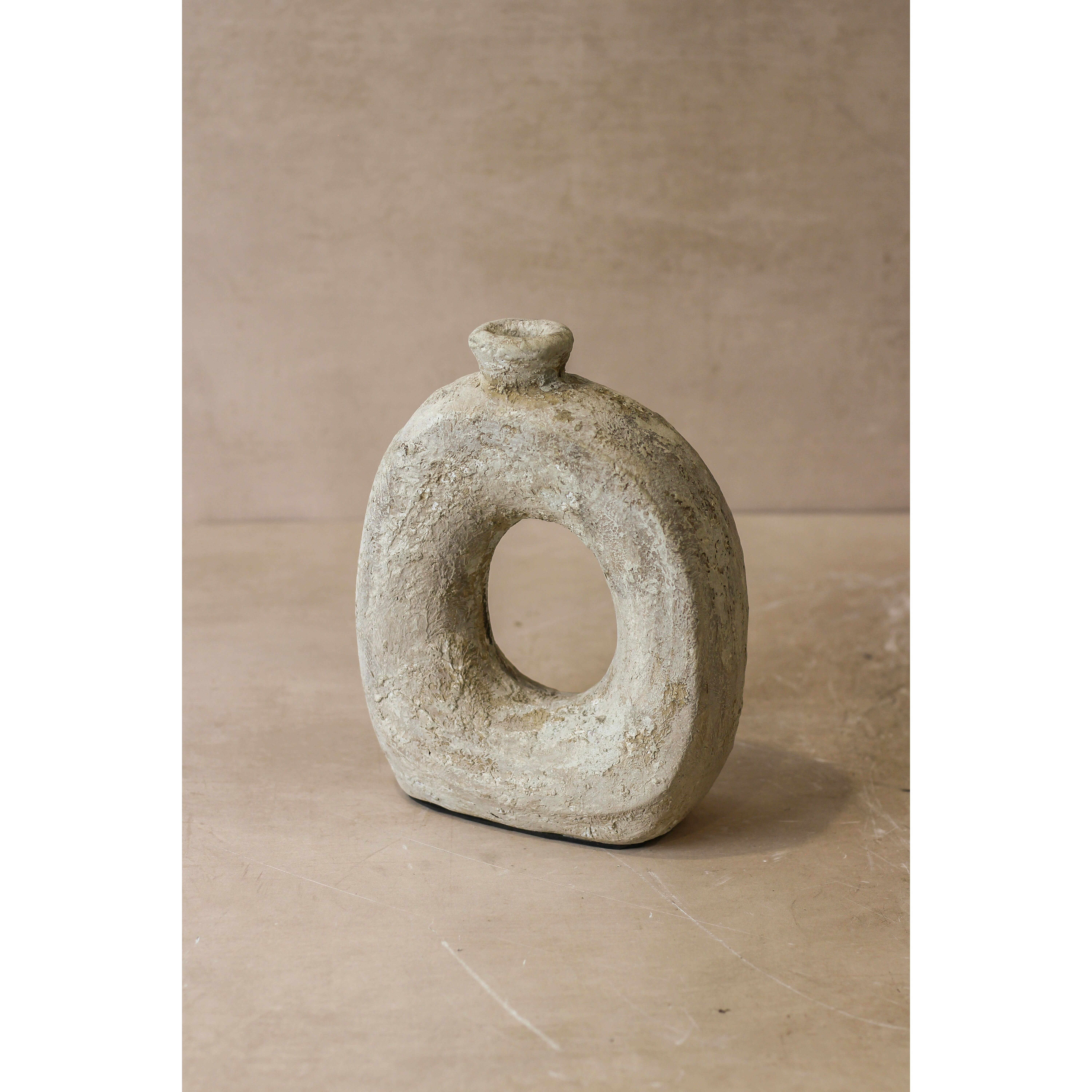 Rustikale dekorative indonesische Vase Nr. 21 - Klein