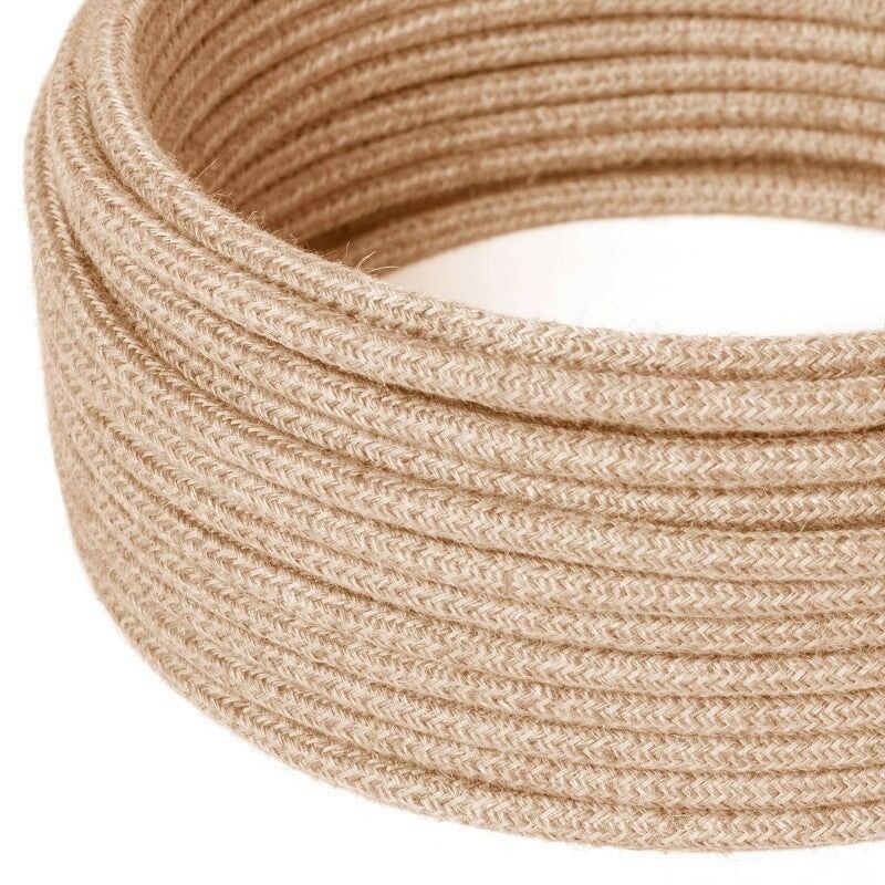 Cavo elettrico in iuta