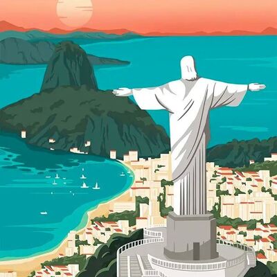 Poster di Rio │ Poster di viaggio/città
