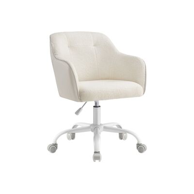 Office chair up to 110 kg load capacity cappuccino beige