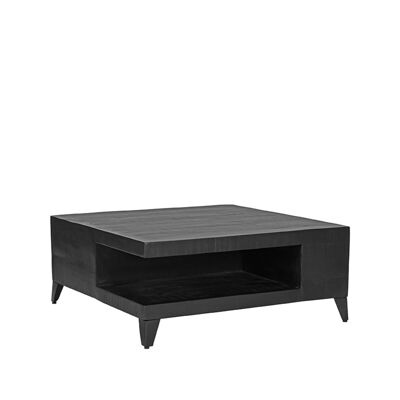 Homenegoziocittà Salontafel Bloc - Zwart - Mangohout
