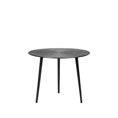 Homenegoziocittà Salontafel Nobby - Nero - Metaal - 50 cm