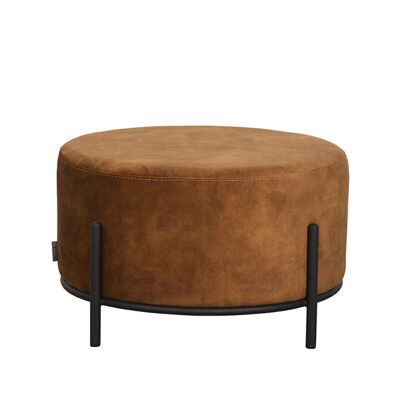 Homestorecity Poef Troy - Oker - Velours - XL